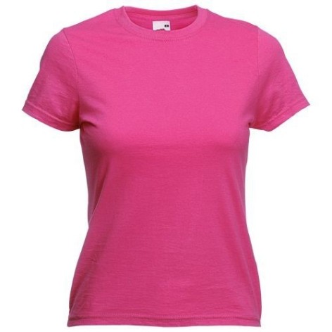 Camiseta Fruit of the Loom corte femenino