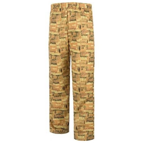 Pantalon cocina estampado unisex