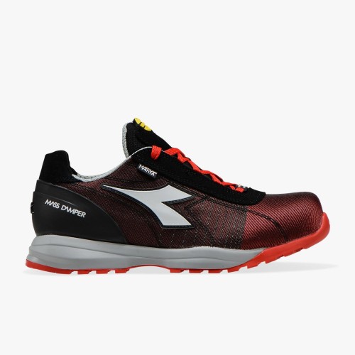 Zapato Diadora Glove MDS Matryx Low S1P rojo