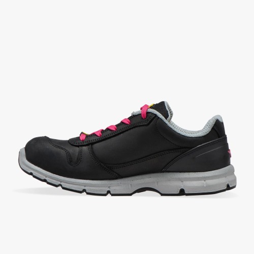 Zapato Diadora Run II Low S3 negro-fucsia