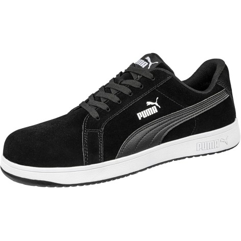 ZAPATO DE SEGURIDAD PUMA ICONIC SUEDE LOW S1P ESD FO HRO SR